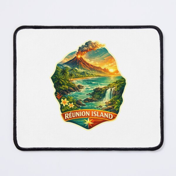 Item preview, Réunion Island Piton de la Fournaise Sunset designed and sold by Places On Earth.
