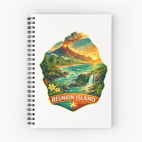 Item preview, Réunion Island Piton de la Fournaise Sunset designed and sold by Places On Earth.