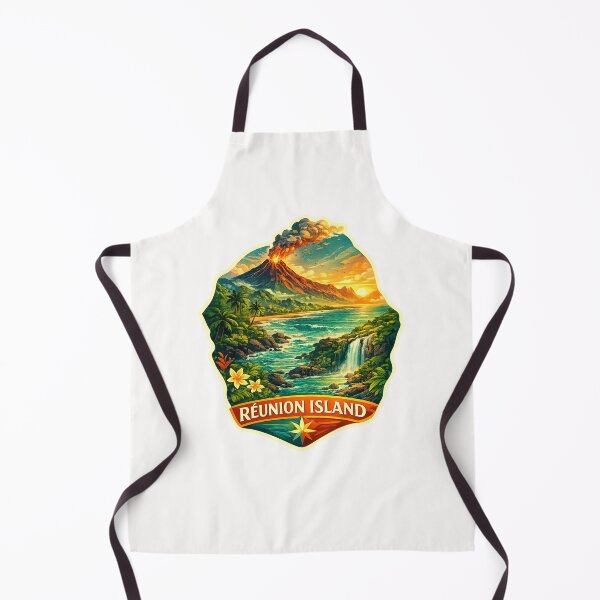 Item preview, Réunion Island Piton de la Fournaise Sunset designed and sold by Places On Earth.
