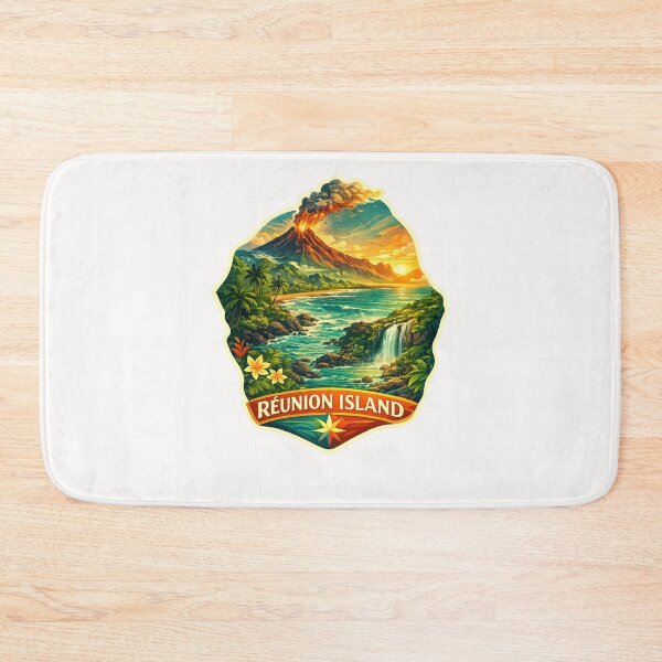 Item preview, Réunion Island Piton de la Fournaise Sunset designed and sold by Places On Earth.
