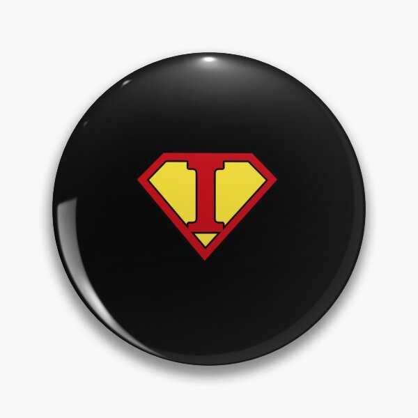 Item preview, Superhero Symbol Letter I  designed and sold by stephanierunyon.