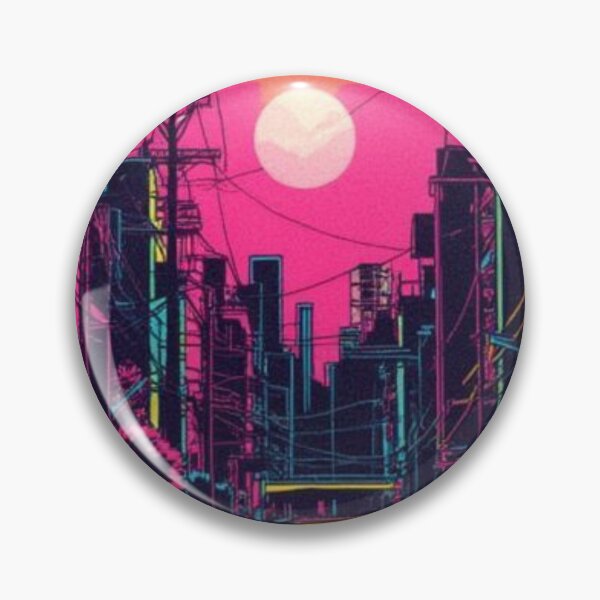 Item preview, Vibrant Silkscreen Cityscape designed and sold by The Rust Lab.
