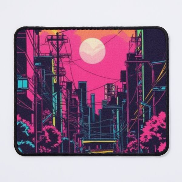 Item preview, Vibrant Silkscreen Cityscape designed and sold by The Rust Lab.