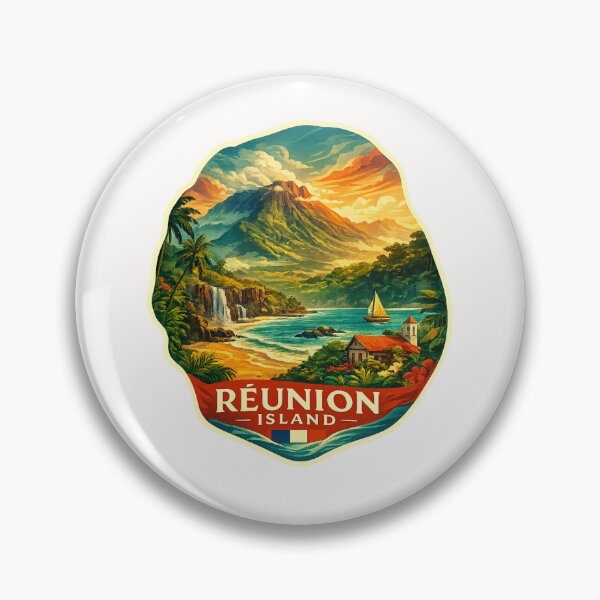 Item preview, Réunion Island Indian Ocean Tropical Coast designed and sold by Places On Earth.