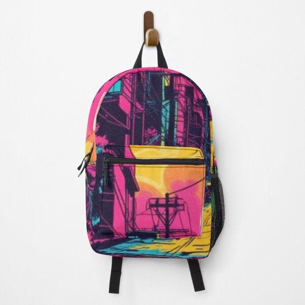 Item preview, Vibrant Silkscreen Cityscape designed and sold by The Rust Lab.