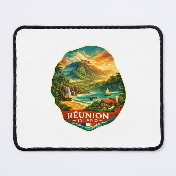Item preview, Réunion Island Indian Ocean Tropical Coast designed and sold by Places On Earth.