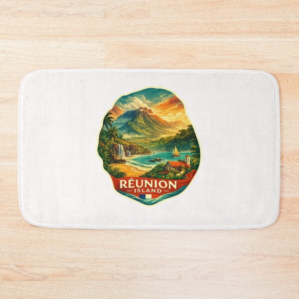 Item preview, Réunion Island Indian Ocean Tropical Coast designed and sold by Places On Earth.
