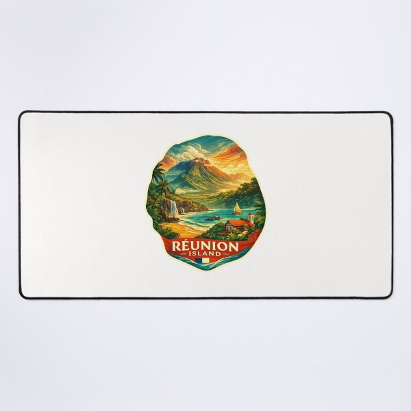 Item preview, Réunion Island Indian Ocean Tropical Coast designed and sold by Places On Earth.