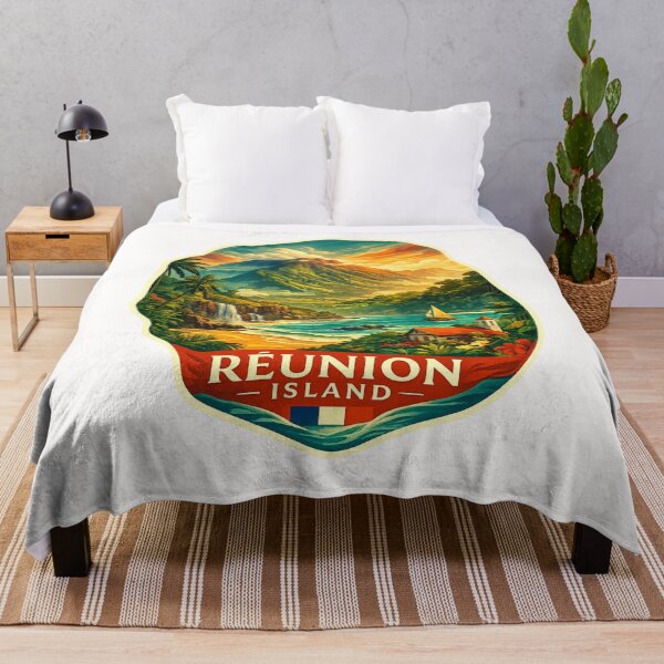 Item preview, Réunion Island Indian Ocean Tropical Coast designed and sold by Places On Earth.