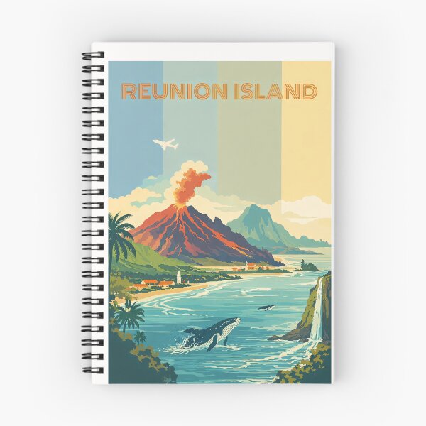Item preview, Réunion Island Indian Ocean Volcano Coast designed and sold by Places On Earth.