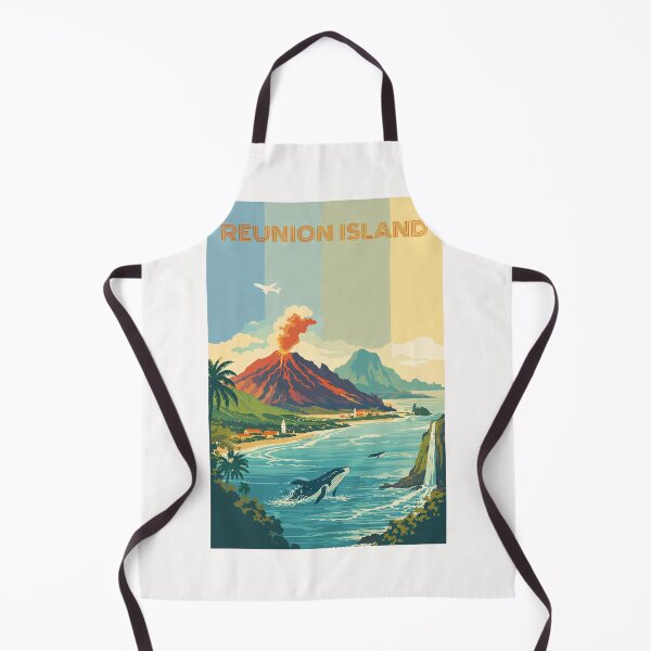 Item preview, Réunion Island Indian Ocean Volcano Coast designed and sold by Places On Earth.
