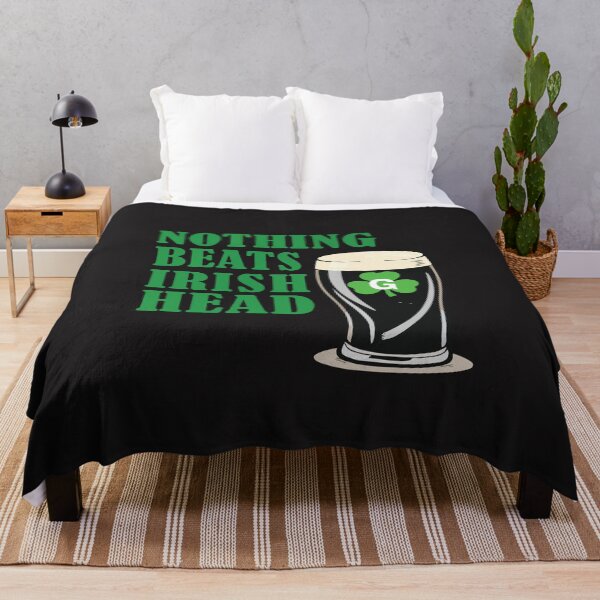 Item preview, Nothing Beats Irish Head Funny St Patrick’s Day Irish Beer Shamrock Design designed and sold by kiralynstration.