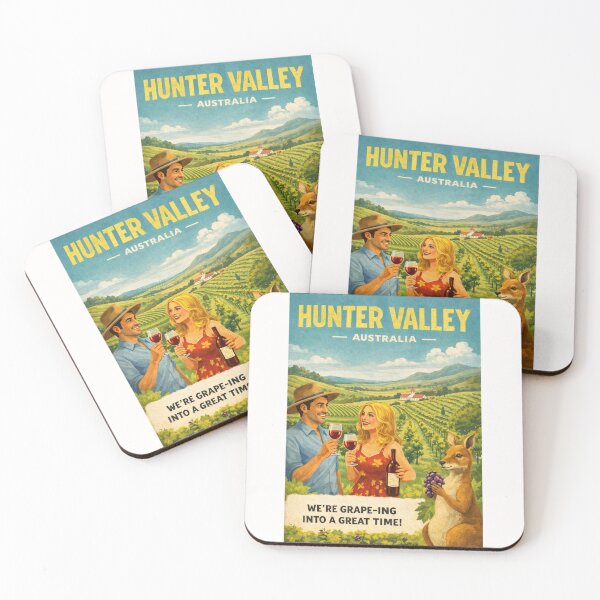 Item preview, Hunter Valley Australia Wine Country near Pokolbin and Lovedale Vineyards designed and sold by Places On Earth.