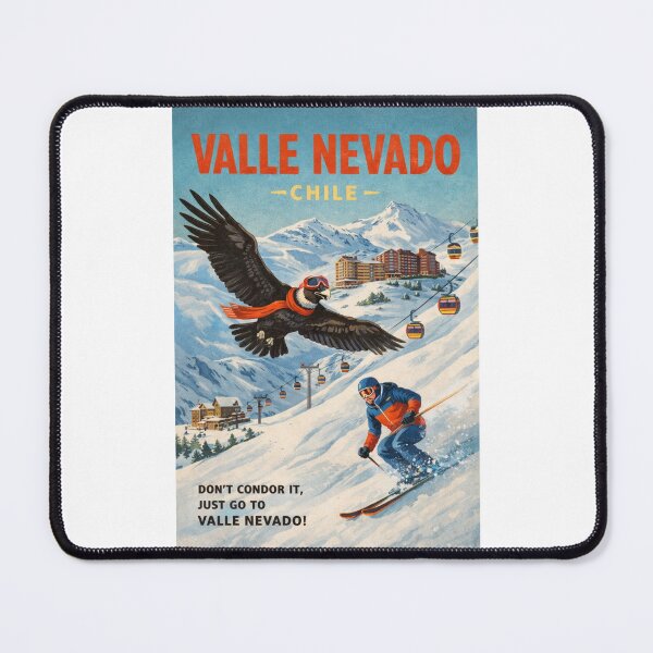 Item preview, Valle Nevado Chile Andes Ski Resort near Santiago Metropolitan Region designed and sold by Places On Earth.