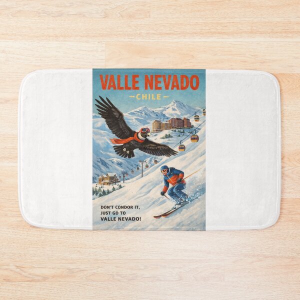 Item preview, Valle Nevado Chile Andes Ski Resort near Santiago Metropolitan Region designed and sold by Places On Earth.