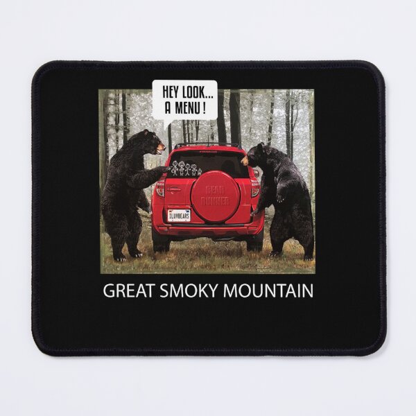 Item preview, Great Smoky Mountain Bears Hey Look A Menu designed and sold by Tazmalikjr.