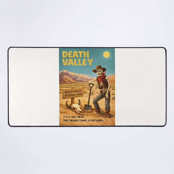 Item preview, Death Valley National Park California near Badwater Basin and Furnace Creek designed and sold by Places On Earth.