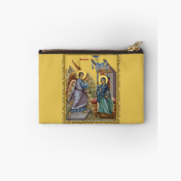 Item preview, Annunciation, icon , also referred to as the Annunciation to the Blessed Virgin Mary, the Annunciation of Our Lady designed and sold by orthodox-icon.