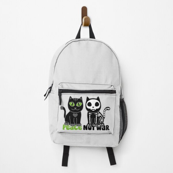 Item preview, CAT PEACE NOT WAR designed and sold by A-mici-marina.