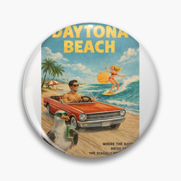 Item preview, Daytona Beach Florida Atlantic Coast near Daytona International Speedway designed and sold by Places On Earth.
