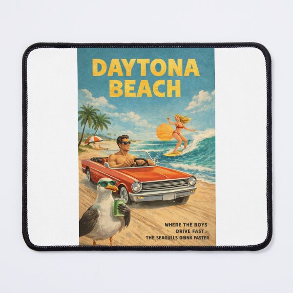 Item preview, Daytona Beach Florida Atlantic Coast near Daytona International Speedway designed and sold by Places On Earth.