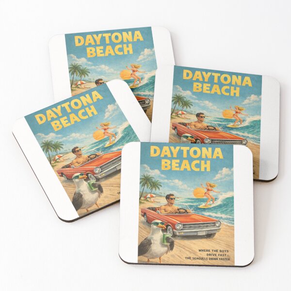 Item preview, Daytona Beach Florida Atlantic Coast near Daytona International Speedway designed and sold by Places On Earth.