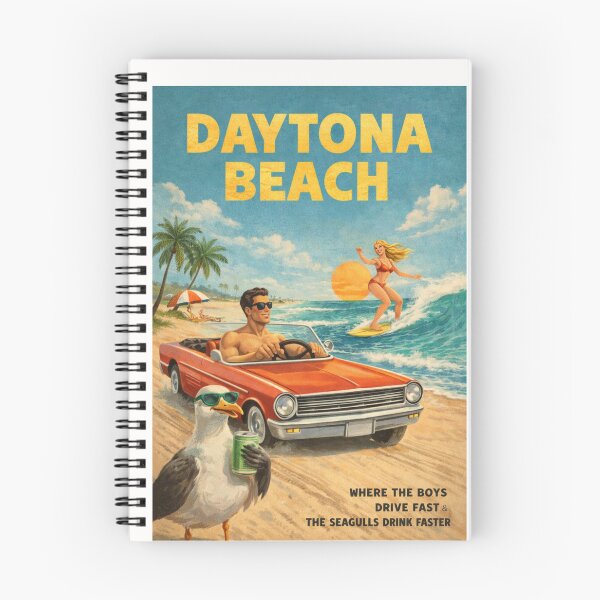 Item preview, Daytona Beach Florida Atlantic Coast near Daytona International Speedway designed and sold by Places On Earth.