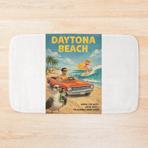 Item preview, Daytona Beach Florida Atlantic Coast near Daytona International Speedway designed and sold by Places On Earth.