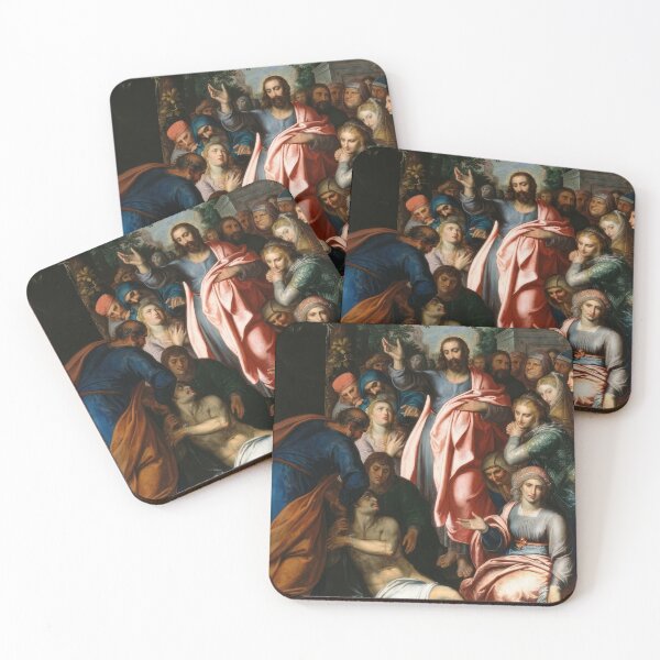 Item preview, The Raising of Lazarus by Otto Van Veen designed and sold by TheSoulOfArt.