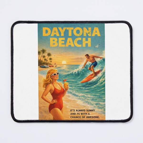 Item preview, Daytona Beach Florida Sunset Coastline near Ormond Beach and Daytona International Speedway designed and sold by Places On Earth.