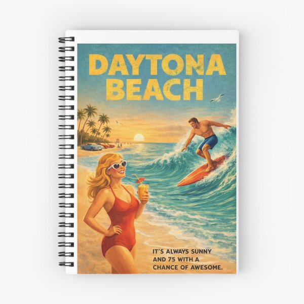 Item preview, Daytona Beach Florida Sunset Coastline near Ormond Beach and Daytona International Speedway designed and sold by Places On Earth.