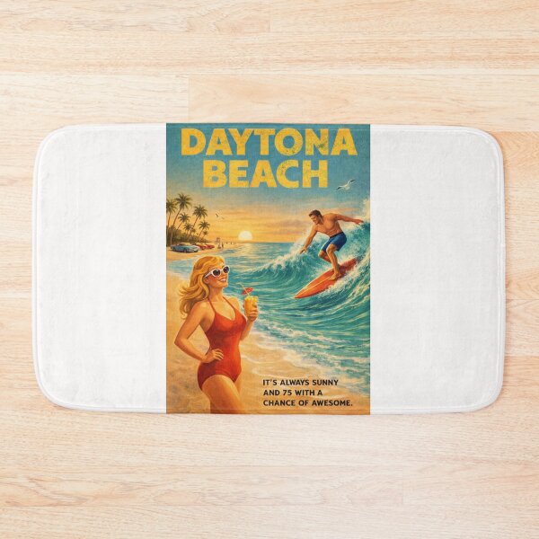 Item preview, Daytona Beach Florida Sunset Coastline near Ormond Beach and Daytona International Speedway designed and sold by Places On Earth.
