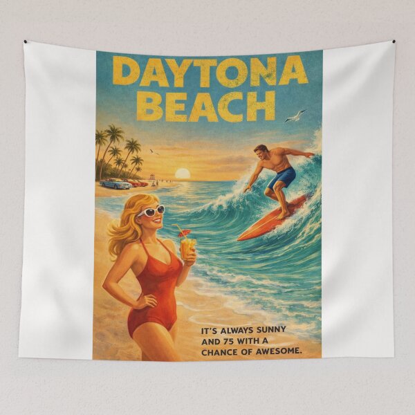Item preview, Daytona Beach Florida Sunset Coastline near Ormond Beach and Daytona International Speedway designed and sold by Places On Earth.