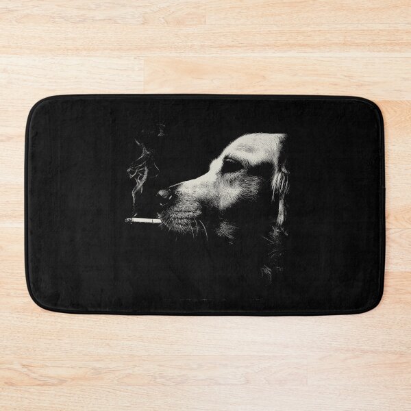 Item preview, Rebellious Golden Retriever Dog Smoking Cigarette designed and sold by k3rstman1.