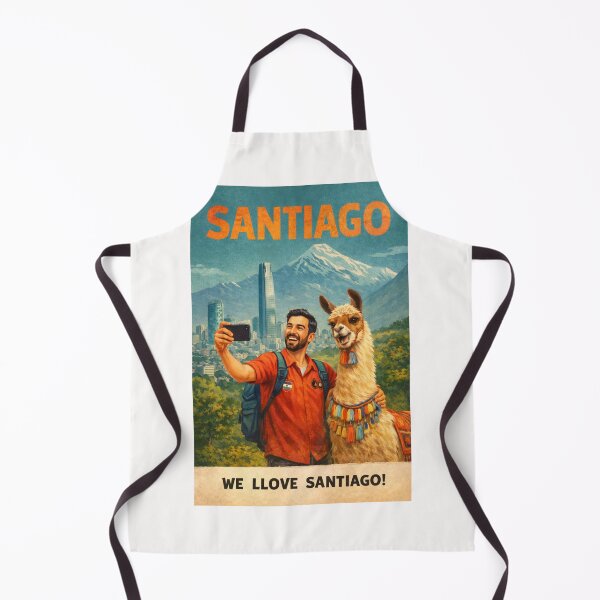 Item preview, Skyline de Santiago, Chile, con la Gran Torre Santiago y la Cordillera de los Andes designed and sold by Places On Earth.