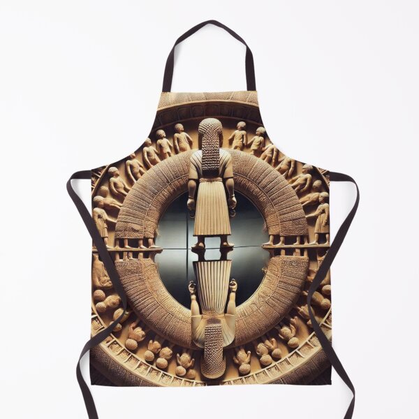 Item preview, Sumerian Mandala – Ancient Relief Design designed and sold by Dogandesighn.