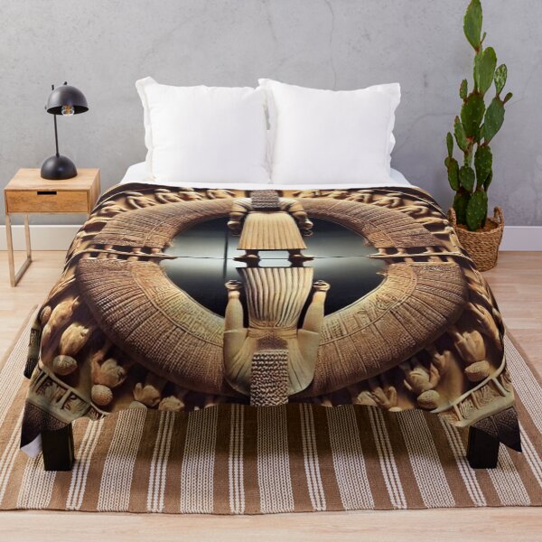 Item preview, Sumerian Mandala – Ancient Relief Design designed and sold by Dogandesighn.