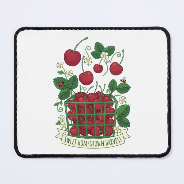 Item preview, Cherry Fruit Food Prunus Sweet Basket Filled with Cherries designed and sold by Blok45.