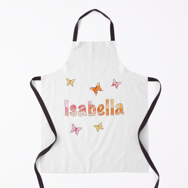 Item preview, Watercolor Name Isabella with Butterflies designed and sold by katifinell.