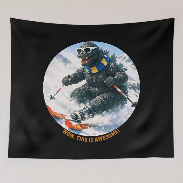 Item preview, Godzilla Wow This Is Awesome designed and sold by swidart.