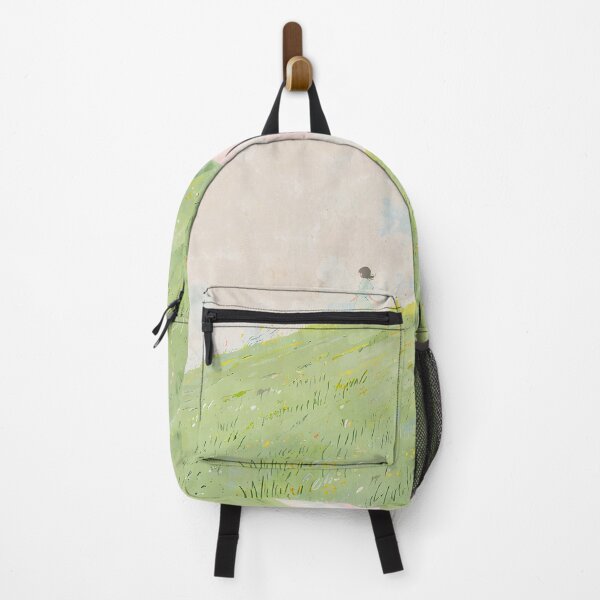 Item preview, Walking on a Spring Meadow – Soft Pastel Dream Illustration designed and sold by KiraChie.