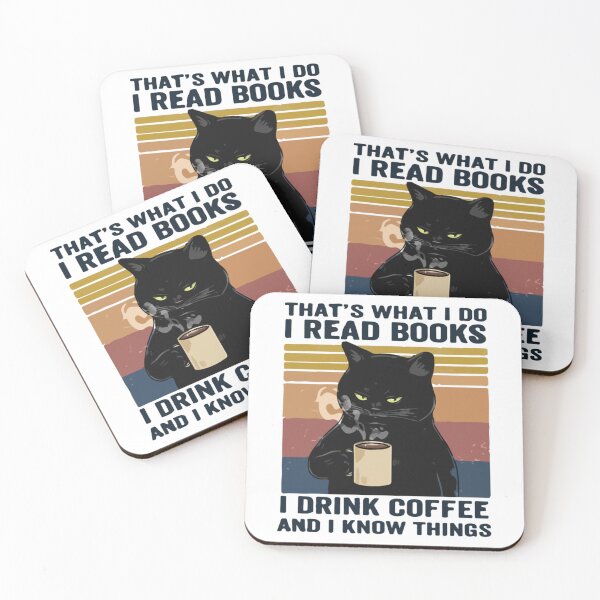 Item preview, Thats What I doo I read Bookss I drink coffee and I know thingss  designed and sold by Fashion  2K.
