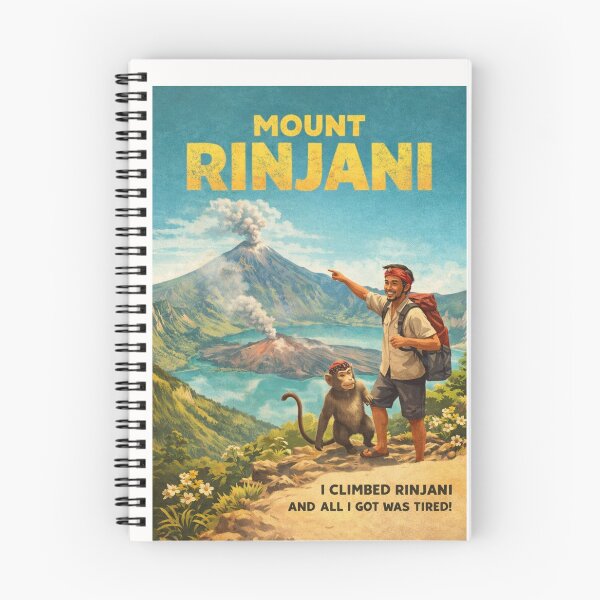 Item preview, Mount Rinjani Lombok with Segara Anak and Gunung Baru Jari designed and sold by Places On Earth.