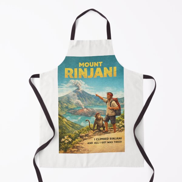 Item preview, Mount Rinjani Lombok with Segara Anak and Gunung Baru Jari designed and sold by Places On Earth.