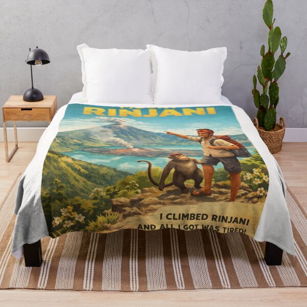 Item preview, Mount Rinjani Lombok with Segara Anak and Gunung Baru Jari designed and sold by Places On Earth.
