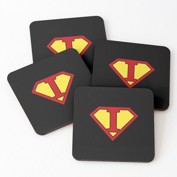 Item preview, Superhero Symbol Letter I  designed and sold by grettamccoy.