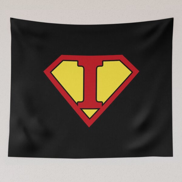 Item preview, Superhero Symbol Letter I  designed and sold by grettamccoy.
