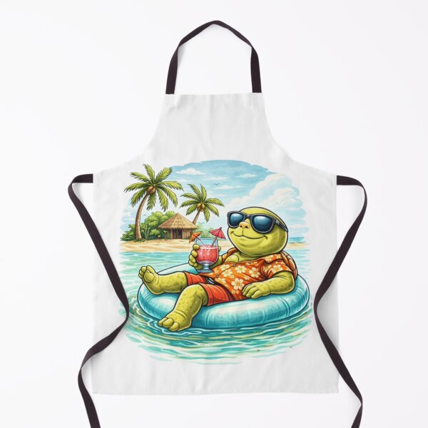 Item preview, Relaxing Beach Turtle Summer Vacation t-shirt designed and sold by PawTheory.