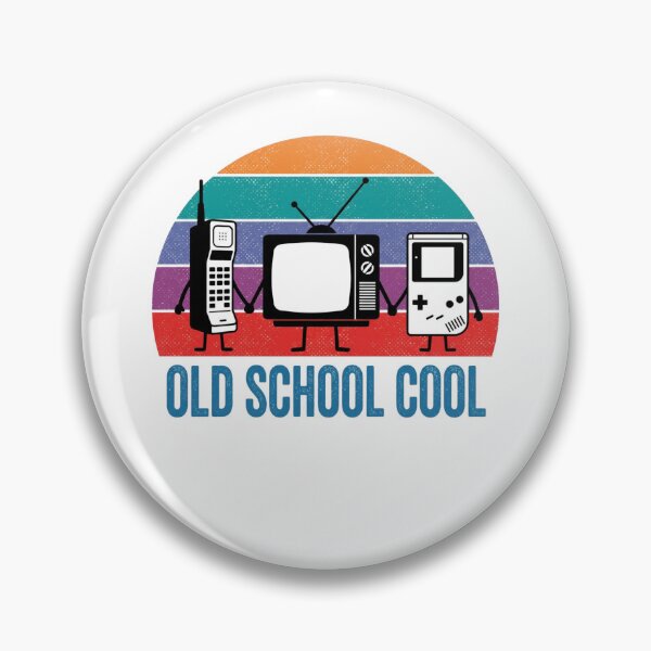Item preview, Old School Cool - Retro Brick Phone, TV & Handheld Game  designed and sold by MotionBanana Art.