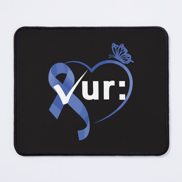 Item preview, Cure Colon Cancer Awareness Blue Ribbon Colon Cancer Support Design designed and sold by kiralynstration.